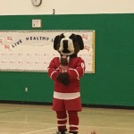 Fighting Saints Mascot Bernie