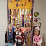 100th Day students dressed up as 100 years old