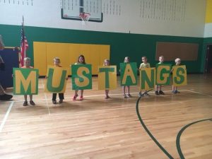 Mustangs Kids assembly