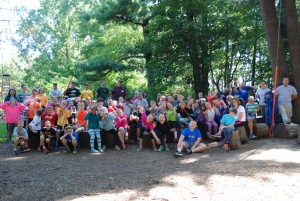 Fifth Graders at Four Mounds