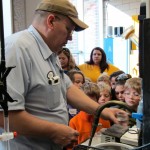 Students visit the testing lab