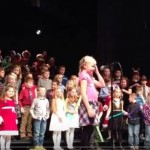 2nd and 3rd grade students perform in their winter music concert at Roosevelt Middle School on December 8, 2016