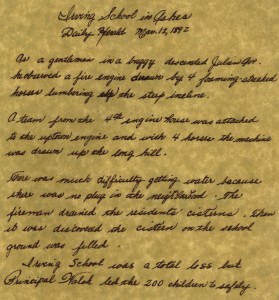 Historic Article from 1892