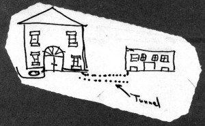 3rd Irving School Annex Tunnel Sketch